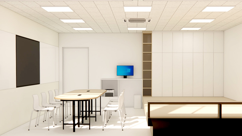 자유융합대학 학생회실